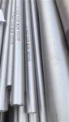 Premium ASTM A312 UNS S31254 254SMO nerūsējošā tērauda caurules nosūtītas uz Meksiku